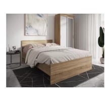 Кровать Николь Сонома-120 с матрасом