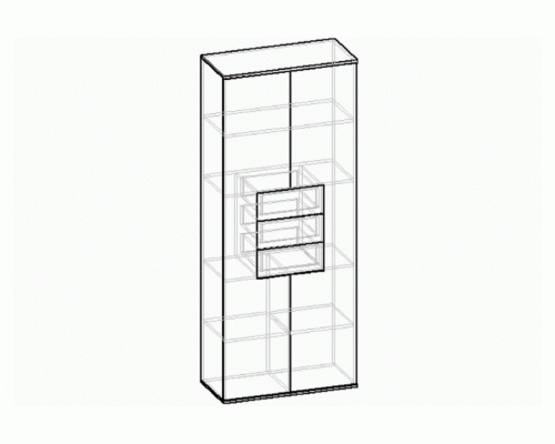 Шкаф Млайн-4 (Мини)