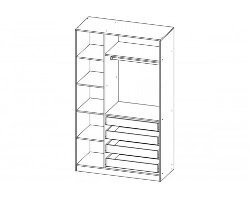 Шкаф Зодиак 3.4