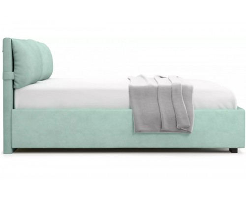Кровать Тразимено-140 Ментол с матрасом