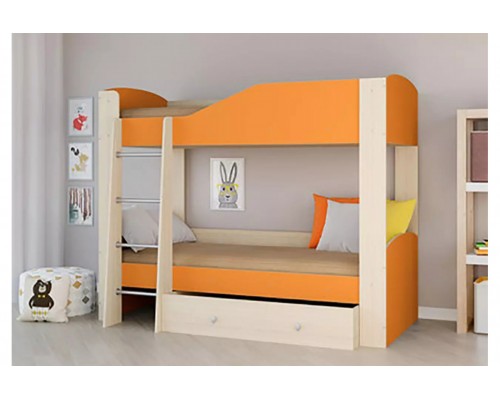 Кровать детская Астра-2 Оранжевый