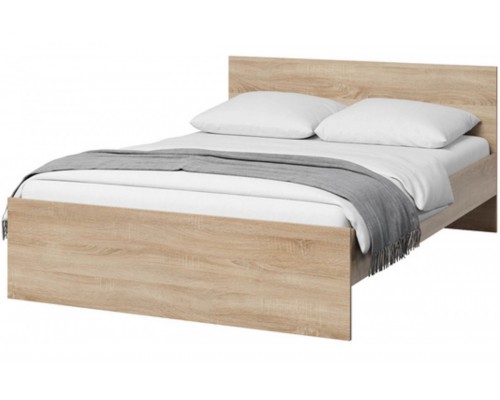 Кровать Николь Сонома-140 с матрасом