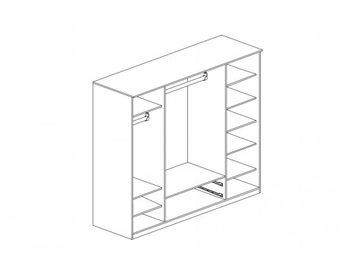 Шкаф 4-х дверный Юлианна
