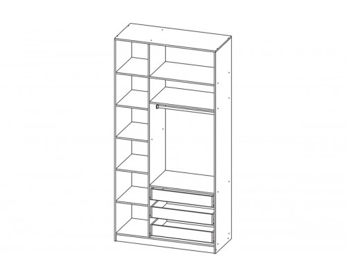 Шкаф Зодиак 3.3+А