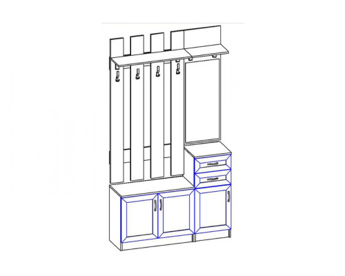 Прихожая Горизонт Р-2 (Машенька)