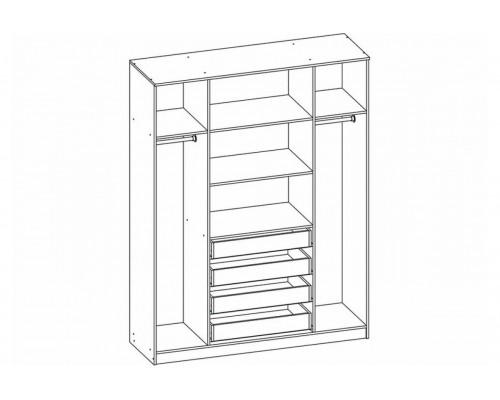 Шкаф Гамма-5 (Стелла)
