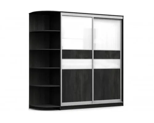 Шкаф-купе Боско 1 Black/White Шкаф-купе Боско 1 Black/White