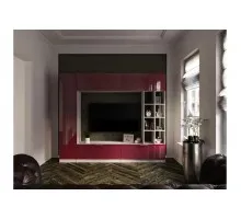 Стенка Купертино 3D глянцевая 3