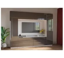 Стенка Купертино Денди (Квадрат Нео) 10 с полкой глянцевый МДФ