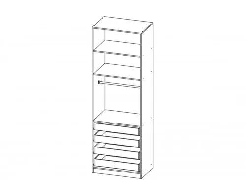 Шкаф Зодиак 2.4+А (Мини) Шкаф Зодиак 2.4+А (Мини)