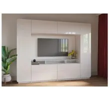 Стенка Купертино Денди глянцевый МДФ