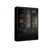 Шкаф книжный Моне 3.3 глянцевый МДФ