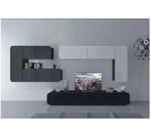 Стенка Модерн люкс 1 глянцевая МДФ S