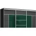 Шкаф-купе Колизей 2 Gray/Green