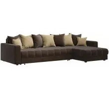 Диван угловой Босс (Boss) Rich Plush Brown