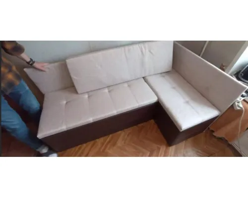 Кухонный диван Домино Комби Beige угловой Кухонный диван Домино Комби Beige угловой