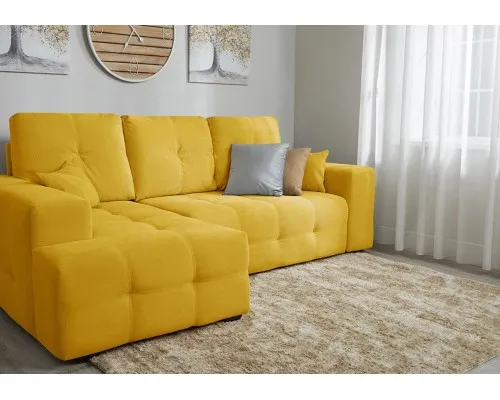 Диван угловой Питсбург Plush Yellow Диван угловой Питсбург Plush Yellow
