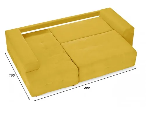 Диван угловой Питсбург Plush Yellow Диван угловой Питсбург Plush Yellow