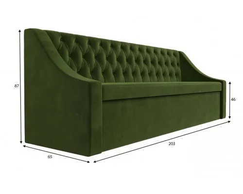 Кухонный диван Мерлин Вельвет Green Кухонный диван Мерлин Вельвет Green