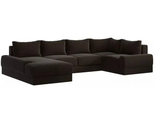 Диван угловой Ариети-П Plush Brown Диван угловой Ариети-П Plush Brown