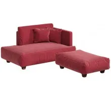 Диван модульный Лофт Red