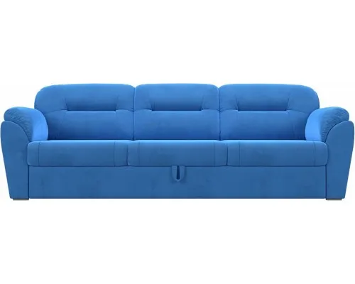 Диван прямой Бостон Plush Blue дельфин